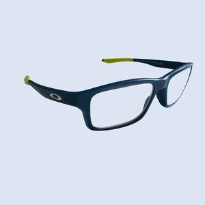 Oakley Kids Glasses with Blue Frame and Green Accents